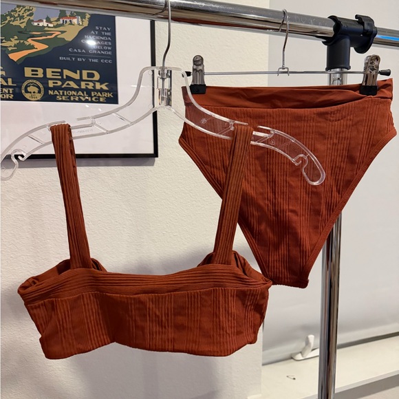 L*Space Rust Bikini Set - Picture 4 of 5